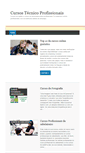 Mobile Screenshot of cursostecnicoprofissionais.com